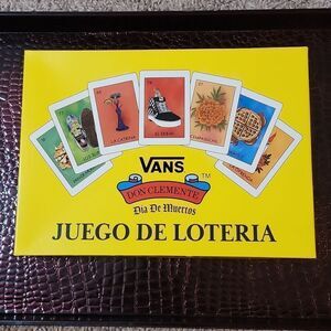 Vans x Lotería Board Game ~ Mexican Bingo ~ Limited Edition Family Set ~ New
